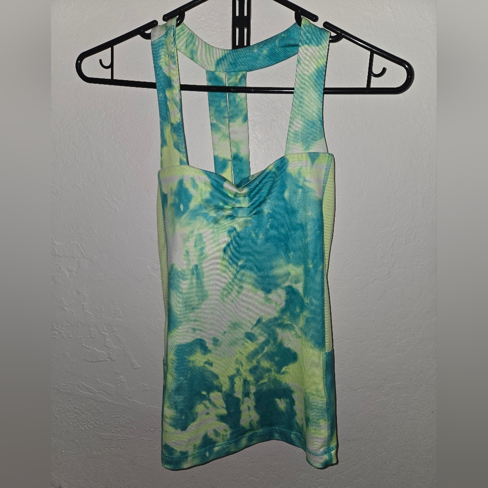 The North Face White and Teal Activewear